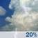 Saturday: A 20 percent chance of showers and thunderstorms after 11am.  Partly sunny, with a high near 66.