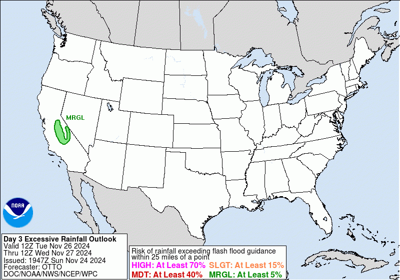 United States Day 3 Excessive Rainfall Outlook