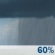 Friday: Showers likely.  Cloudy, with a high near 45. North northwest wind around 15 mph, with gusts as high as 31 mph.  Chance of precipitation is 60%. New precipitation amounts of less than a tenth of an inch possible. 