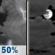 Tuesday Night: A 50 percent chance of showers and thunderstorms before midnight.  Mostly cloudy, with a low around 61.