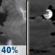 Tuesday Night: A 40 percent chance of showers and thunderstorms before midnight.  Mostly cloudy, with a low around 58.