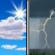 Thursday: A chance of showers and thunderstorms after noon.  Partly sunny, with a high near 77.
