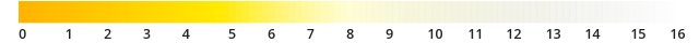 U.S. Temperature Legend - Metric